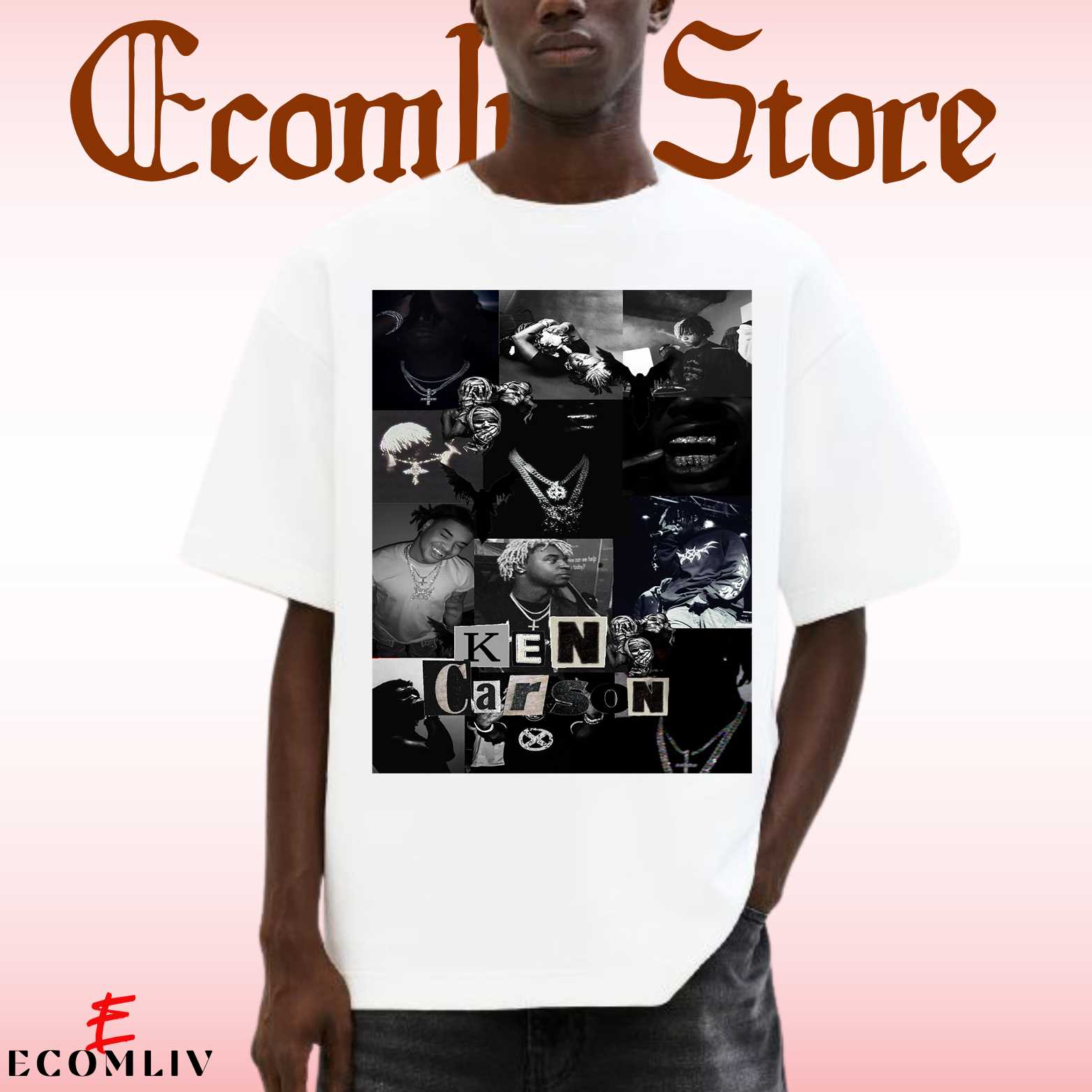 Ken Carson Opium Merch T-Shirt, Hip Hop Streetwear Music Lover Apparel
